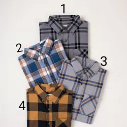 پیراهن چهارخونه مردانه (m002)