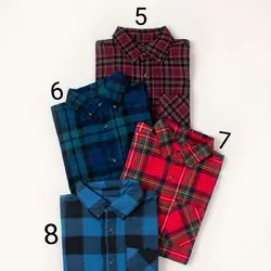 پیراهن چهارخونه مردانه (m002)