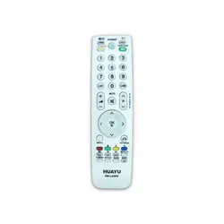 کنترل تلویزیون ال سی دی LCD و ال ای دی LED ال جی مدل (HUAYU) RM-L859W - خانه کنترل ایران