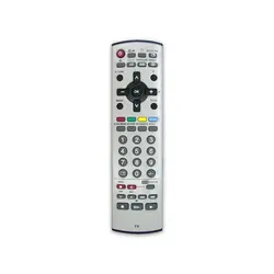 کنترل تلویزیون پاناسونیک طرح گائو دکمه مشکی PANASONIC - خانه کنترل ایران