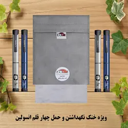 کیف 4 قلم انسولین مدل 00