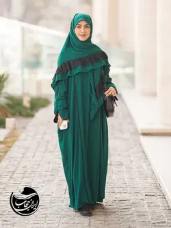 مانتو عبایی مدل افرا