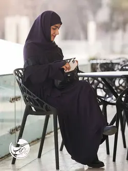 مانتو عبایی مدل افرا