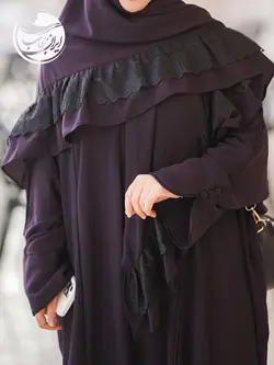 مانتو عبایی مدل افرا