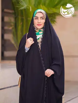 چادر عبا گلدوزی مدل نورا