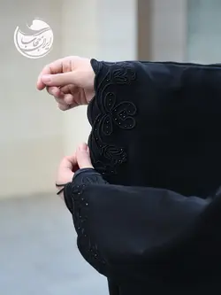 چادر عبا گلدوزی قلبی