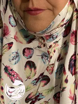 چادر نماز کودری طرح پر
