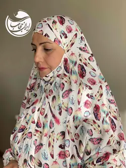 چادر نماز کودری طرح پر