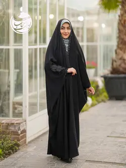چادر دوگل - عبا مجلسی گلدوزی