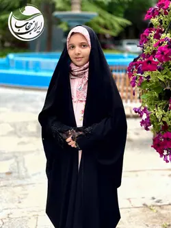 چادر رستا- عبا مجلسی دخترانه