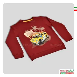 ست لباس راحتی پسرانه طرح ماشین شادی