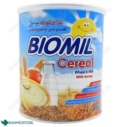 بیومیل سرآل گندم و عسل فاسبل به همراه شیر مناسب کودکان از 12 ماهگی 400 گرم