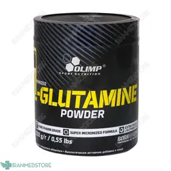 پودر گلوتامین الیمپ ۲۵۰ گرم