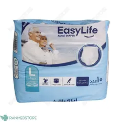 پوشک شورتی بزرگسال ایزی لایف سایز بزرگ 10 عدد