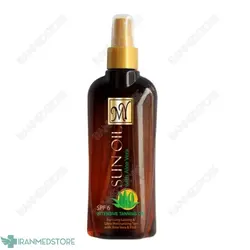 روغن آفتاب حاوی عصاره آلوئه ورا مای دارای SPF 6 با حجم ۲۰۰ میلی لیتر