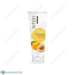 کرم دست و ناخن شون حاوی عصاره زردآلو مناسب انواع پوست ۷۵ میلی لیتر