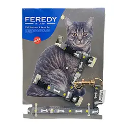 قلاده بدنی گربه feredy کد B100