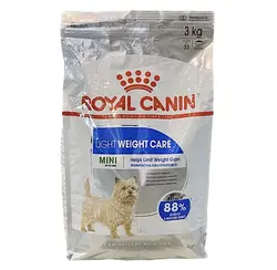 غذای خشک سگ رویال کنین رژیمی بسته بندی نیم کیلویی_Royal Canin light weight care