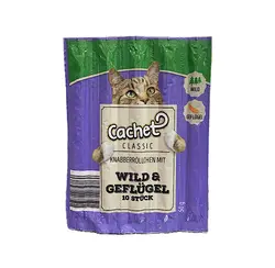 تشویقی مدادی کچت مخصوص گربه طعم گوشت شکار و مرغ_Catchet