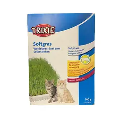 کيت سبزه گربه تريکسی برای کاشت 100 گرم trixie cat grass kit
