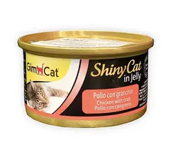 کنسرو گربه با طعم مرغ و خرچنگ 70 گرمی جیم کت_Gim Cat