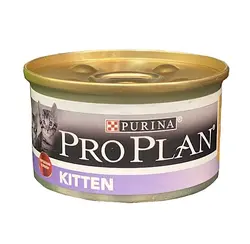 کنسرو بچه گربه با طعم مرغ پروپلن 85 گرمی پورینا_Purina