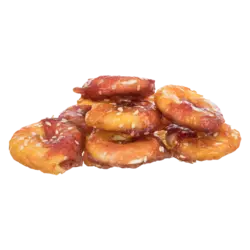 تشویقی سگ دونات گوشت مرغ و بره(Lamb Chicken Bagels) تریکسی_Trixie