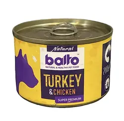 کنسرو گربه بالغ مرغ و بوقلمون 200 گرمی بالتو_Balto