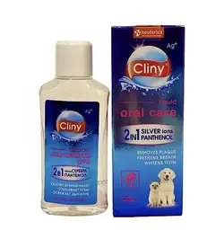 محلول دهان شویه خوراکی سگ و گربه 100 میل کلاینی_Cliny