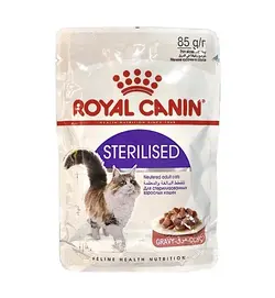 پوچ گربه بالغ عقیم شده 85 گرمی رویال کنین_Royal Canin