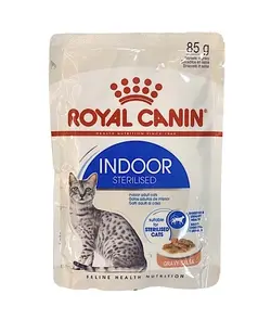پوچ گربه ایندور عقیم شده 85 گرمی رویال کنین_Royal Canin