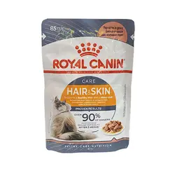 پوچ گربه مدل مراقبت از پوست و مو 85 گرمی رویال کنین_Royal Canin