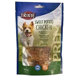 تشویقی سگ با طعم مرغ و سیب زمینی شیرین 100 گرمی تریکسی_Trixie