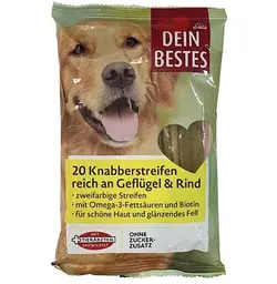 تشویقی نواری سگ 20 عددی دین بست_Dein Bestes