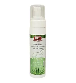 شامپو خشک فومی آلوئه ورا سگ و گربه 200 میل بیو_Bio Pet Active