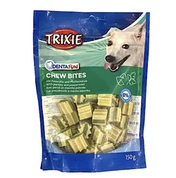 تشویقی دنتال نعنا و جعفری مدل Chew Bites تریکسی 150 گرمی_Trixie