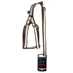 قلاده کتفى سایز ۱ شبرنگ همراه با لید نیناپت_nina pet