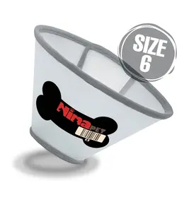 گردنبند الیزابت چسب دار سایز 6 نیناپت_nina pet