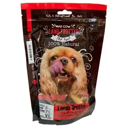 تشویقی سگ مدل پاچه گوسفند 2 عددی مدکاو_Mad Cow