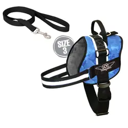 قلاده کتفى کماندو سایز ۳ همراه با لید نیناپت_nina pet