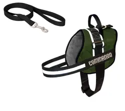 قلاده کتفى کماندو سایز ۳ همراه با لید نیناپت_nina pet