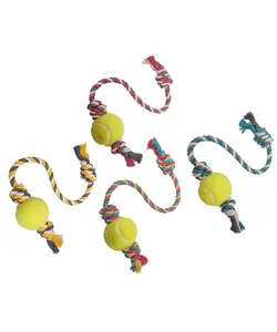 اسباب بازی توپ و طناب سگ نیناپت_nina pet