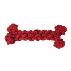 اسباب بازی طنابی کنفی مخصوص سگ مدل استخوان