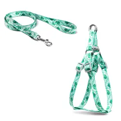 قلاده کتفی مدل پترن سایز ۱ همراه با لید نیناپت_nina pet