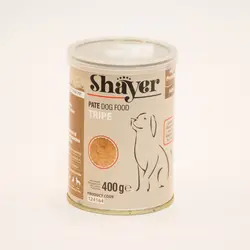 کنسرو سگ حاوی سیرابی400گرمی__Shayer