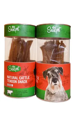 تشویقی مخصوص سگ مدل زردپی گاو سویل پت ـــــ Sevilpet