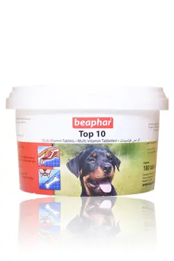 قرص مولتی ویتامین Top 10 سگ  بیفار _  Beaphar