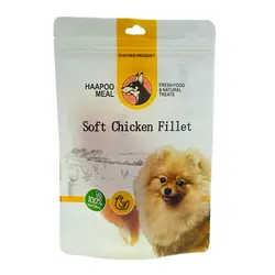 تشویقی مخصوص سگ مدل فیله ی نرم مرغ هاپومیل _ Haapoo Meal