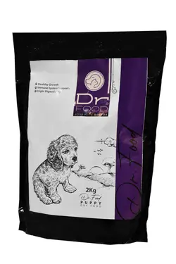 غذای خشک آماده سگ پاپی دکتر فود 2 کیلویی ــــ Dr.food