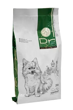 غذای خشک آماده سگ بالغ نژاد کوچک دکتر فود 2 کیلویی  _Dr.food_small_breed